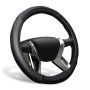 Оплетка на руль Azard OPLA0150 M 37-39 см экокожа черный
